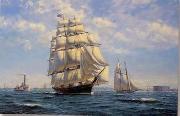 unknow artist Seascape, boats, ships and warships. 15 painting